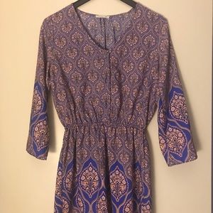 3/4 Sleeve Romper/Shorts